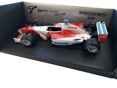 Minichamps Limited Formel 1 Modellauto 1:18 Panasonic Toyota F1 Launch Vers 2003 - Bild 1 von 4