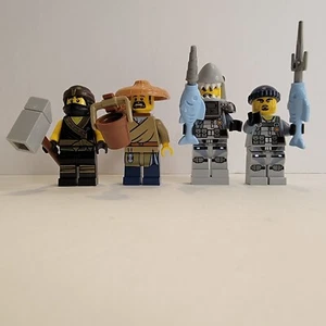 Lego Ninjago 70609 Black Manta 4 Minifigure Set Cole Shen-Li Retired 2018  - Picture 1 of 11