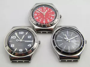 3er-SET, SWATCH IRONY BIG-UHREN ALS MAGNET (M341) / SUPER GESCHENK FÜR SAMMLER - Bild 1 von 4