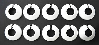 10 Copertura Rosette per Radiatori Riscaldamento Tubo IN Rame di 15-28 - Immagine 1 di 2