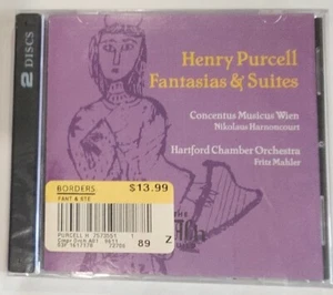 Fantasias & Suites by H. Purcell (CD, 2004) New Sealed  - Imagen 1 de 2