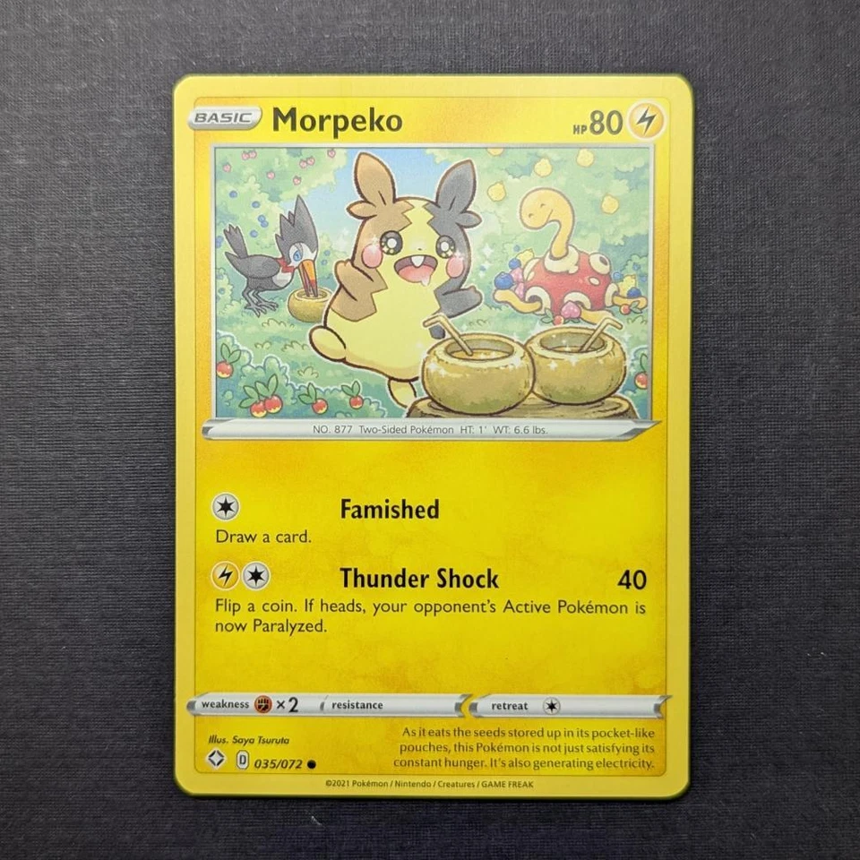 Morpeko - 035/072 - Shining Fates - Pokemon Card - Mint/NM - image 1 of 1
