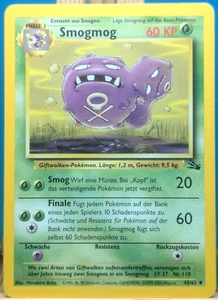 POKEMON - Fossil - Smogmog - 45/62 - deutsch - Bild 1 von 2