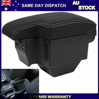 Upgraded Armrest Box Central Consoles Box With 3 USB kits for 2017-2024 MG ZS  - image 1 of 4