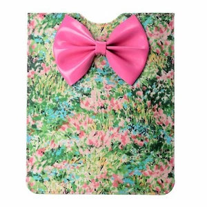 Valentino Women's Multi-Color Bow Decorated Pouch Ipad Case 8x10 - Picture 1 of 4