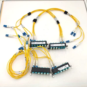 4 pcs lot Tripp Lite N484-12LC 10GbE Pass-Through Cassette with cable - Picture 1 of 8