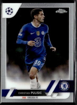 2022-23 Topps Chrome UEFA Club Competitions #144 Christian Pulisic - Image 1 of 2