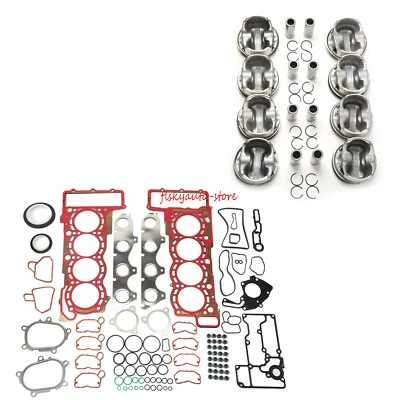 Engine Rebuild Kit Piston Fit For Audi A6 S6 S7 A8 S8 4.0T CTGE CEUC 079107066EP - Image 1 of 4