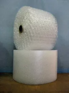 Combo de envoltura de amortiguación de burbujas 150' rollo 3/16 (Sm) + rollo 62' 1/2" (Lg) envío gratuito - Imagen 1 de 1