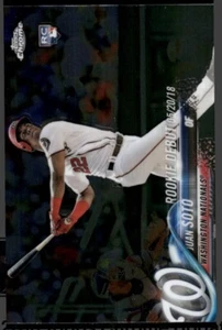 2018 Topps Chrome Update Juan Soto #HMT98 Rookie Card (RC) - Bild 1 von 2