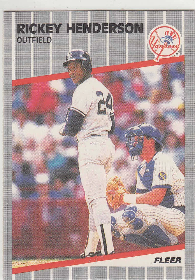 1989 FLEER BASEBALL #226-450 YOU-PICK - Image 1 of 4