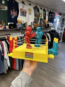 Vintage Mattel Rockem Sockem Robots Two Player Game 2014 IN GREAT CONDITION! - Picture 1 of 17