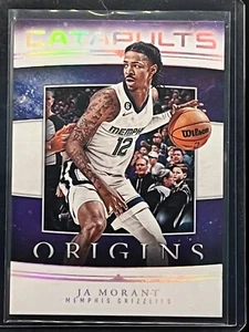 Ja Morant 2023-24 Origins Catapults NBA card Grizzlies #19 - Picture 1 of 2