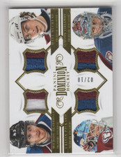 2013-14 Dominion Quad Jerseys Sgarbossa/Duchene/Pickard/Varlamov Jersey /10