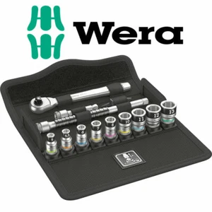 Wera 8100sa12hf 13-teilig Zyklop Hold Funktionsschalter 1/4"" Ratsche Steckschlüsselsatz 003756 - Bild 1 von 4