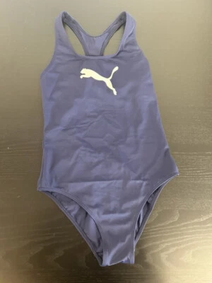 #E47: PUMA Swim Damen Racerback Badeanzug Schwimmanzug 100000068 navy Gr.XS - Bild 1 von 2