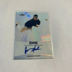F98248 2014 Leaf Metal Draft #BASA1 Spencer Adams AUTO - Picture 1 of 1