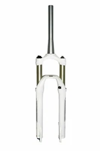 RST First 32 26" MTB Tapered Air Fork - 100mm Travel - Remote Lockout - White - Picture 1 of 8