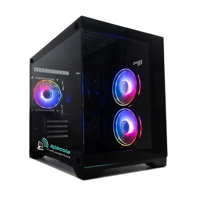 RTX 3050 Pre-build Cube Gaming Computer PC I7-6700 512GB SSD+3 TB HDD 16GB DDR4 - Image 1 of 4