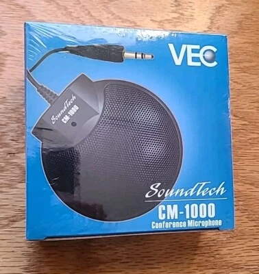 NEW SEALED VEC SoundTech CM-1000 Conference Microphone FAST SHIP - Image 1 of 2