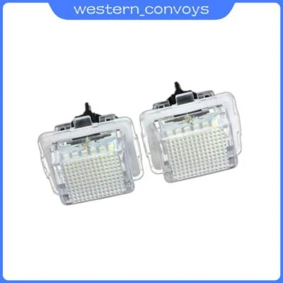 Apto para MERCEDES BENZ SERIE C S Par LED Número de matrícula Luz Lámpara Foto 1 de 4