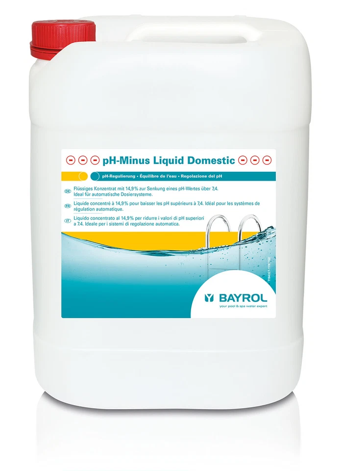Bayrol pH-Minus Liquid Domestic 14,9 % 20 Liter flüssig pH-Senker