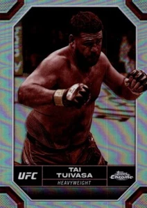 TAI TUIVASA 2024 Topps Chrome UFC Sepia Refractor #183 - Bild 1 von 2