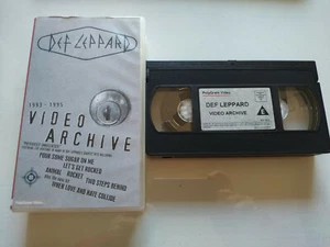 Def Leppard 1993-1995 Video Archive - Polygram - VHS Tape v. O - Picture 1 of 5
