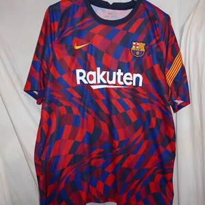 Nike FC Barcelona Soccer Jersey Pre Match shirt Size XL - Picture 1 of 4