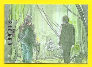 2024 Star Trek Picard Seasons 2 & 3 Artist Sketch Card by ??? - Picture 1 of 3