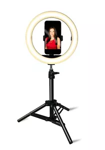 Dracast Halo Plus Series LED100 | Bicolor 2700K - 5600K | Compact LED Ring Light - Picture 1 of 5
