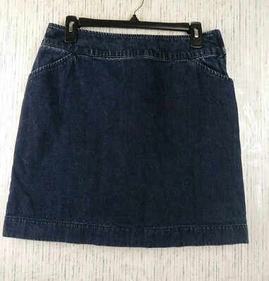 Falda deportiva por encima de la rodilla GEOFFREY BEENE AZUL DENIM TALLA 4 para mujer Foto 1 de 4