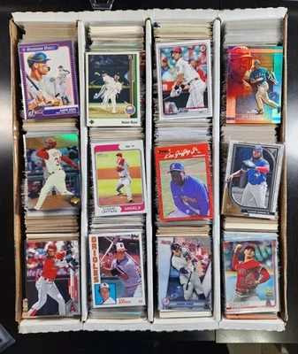 Caja de béisbol de 3200 quilates ¡SOLO ESTRELLAS! Gran Lote Tarjetas HOF Raras Años 80 90 Cargadas Distribuidor Foto 1 de 4