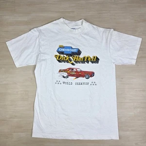 Camisa De Colección Mr. Chevrolet Dick Harrell Campeón del Mundo Coche Hanes Beefy Mediana - Imagen 1 de 8