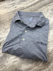 Johnnie O Poloshirt Herren Large grau Golf Performance Stretch gebraucht, in einwandfreiem Zustand - Bild 1 von 9