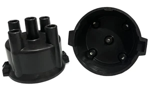 Pair Distributor Caps For Datsun Cars 75-81 Isuzu Impulse 83-86 Subaru JH63T - Picture 1 of 6