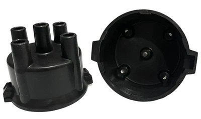 Pair Distributor Caps For Datsun Cars 75-81 Isuzu Impulse 83-86 Subaru JH63T - Image 1 of 4