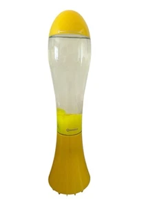 MATHMOS YELLOW FLUIDIUM CLEAR LIQUID Yellow WAX LAVA LAMP By Ross Lovegrove Rare - Picture 1 of 7