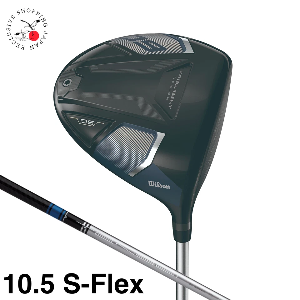 Wilson D9 Driver 1Wood 10.5 S-Flex Mitsubishi Tensei CK Blue Graphite Shaft Men - Image 1 of 4