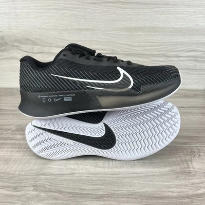 Nike Court Air Zoom Vapor 11 Black White Tennis Shoes Women’s Size 7 DV2015-001 - Image 1 of 4