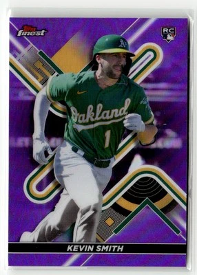 2022 Topps Finest #45 Kevin Smith Purple Refractors /250 RC - Image 1 of 2
