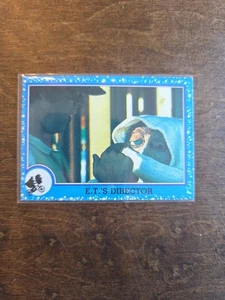 Topps E.T. 1982 – The Extra-Terrestrial Trading Card #83 – E.T.'s Regisseur  - Bild 1 von 2