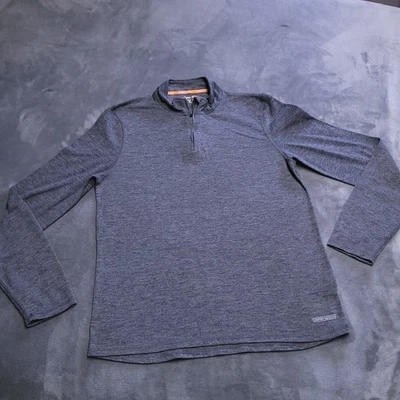 Suéter de Lana Omni Grande 1/4 Cremallera Pullover Capa Base Exterior Senderismo Camping Foto 1 de 4