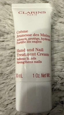 CLARINS Hand and Nail Treatment Cream Smooth Dry Hands Anti-aging 1oz 30ml New Foto 1 de 2