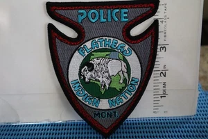 tribal indian police patch FLATHEAD INDIAN NATION POLICE MONTANA - Picture 1 of 1