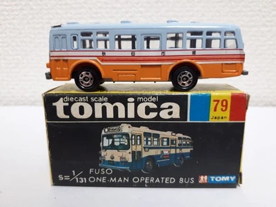 (Akita Kotsu) Tomica - No.79 Fuso One-Man Operated Bus Made In Japan - Image 1 of 4