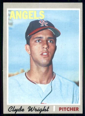 1970 Topps #543 Clyde Wright - Image 1 of 2