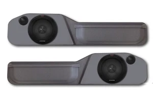 ASV Speaker Panels fits Toyota 70-79 Series Door Pods 6.5" Component Single C... - Picture 1 of 1