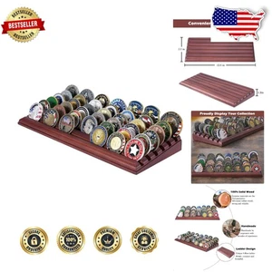 Espositore portamonete sfida in legno massello 6 file 45 portamonete - Foto 1 di 10