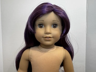 American Girl Truly Me 86 Doll Purple Hair Brown Eyes - Image 1 of 4